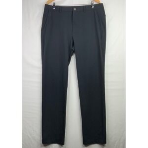 Bonobos Mens Performance Golf Pants Black Technical Stretch 5-Pocket Trousers